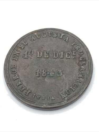 Isabel II 1º de Dice 1843 - Image 5