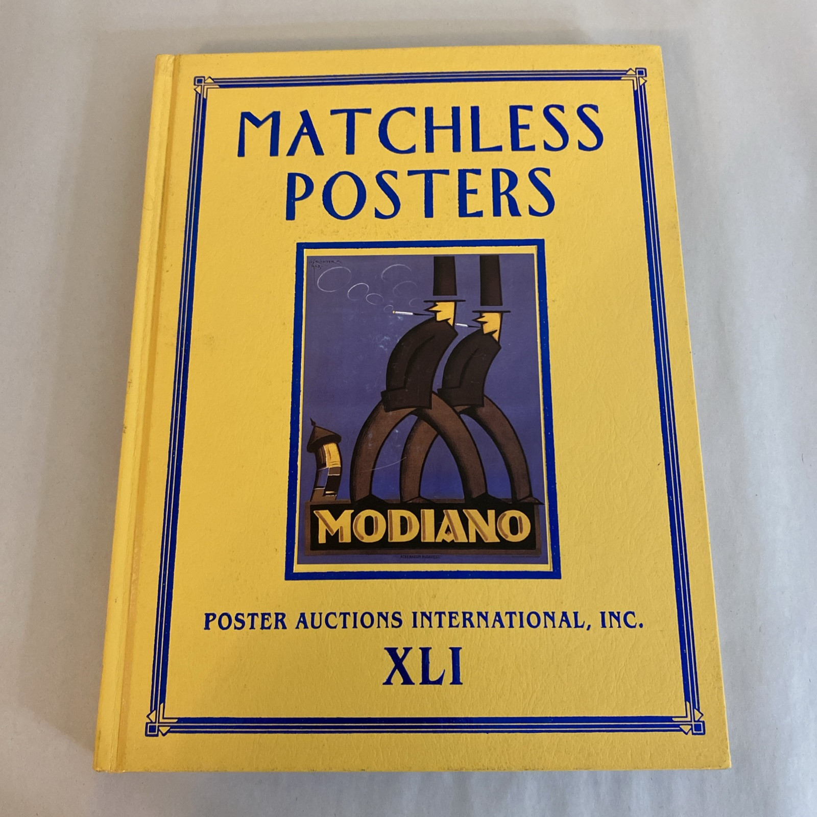 Matchless Posters Auction Book XLI Sunday 2005 Poster Auctions Signed By Author