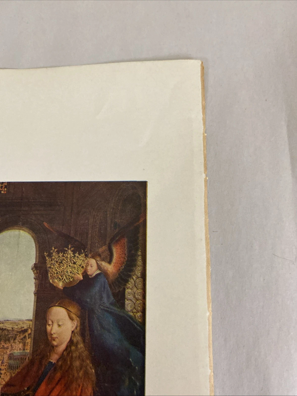 Verve 1939 Jan van Eyck La Vierge d’Autun plate, verso David Octavius Hill - Image 6