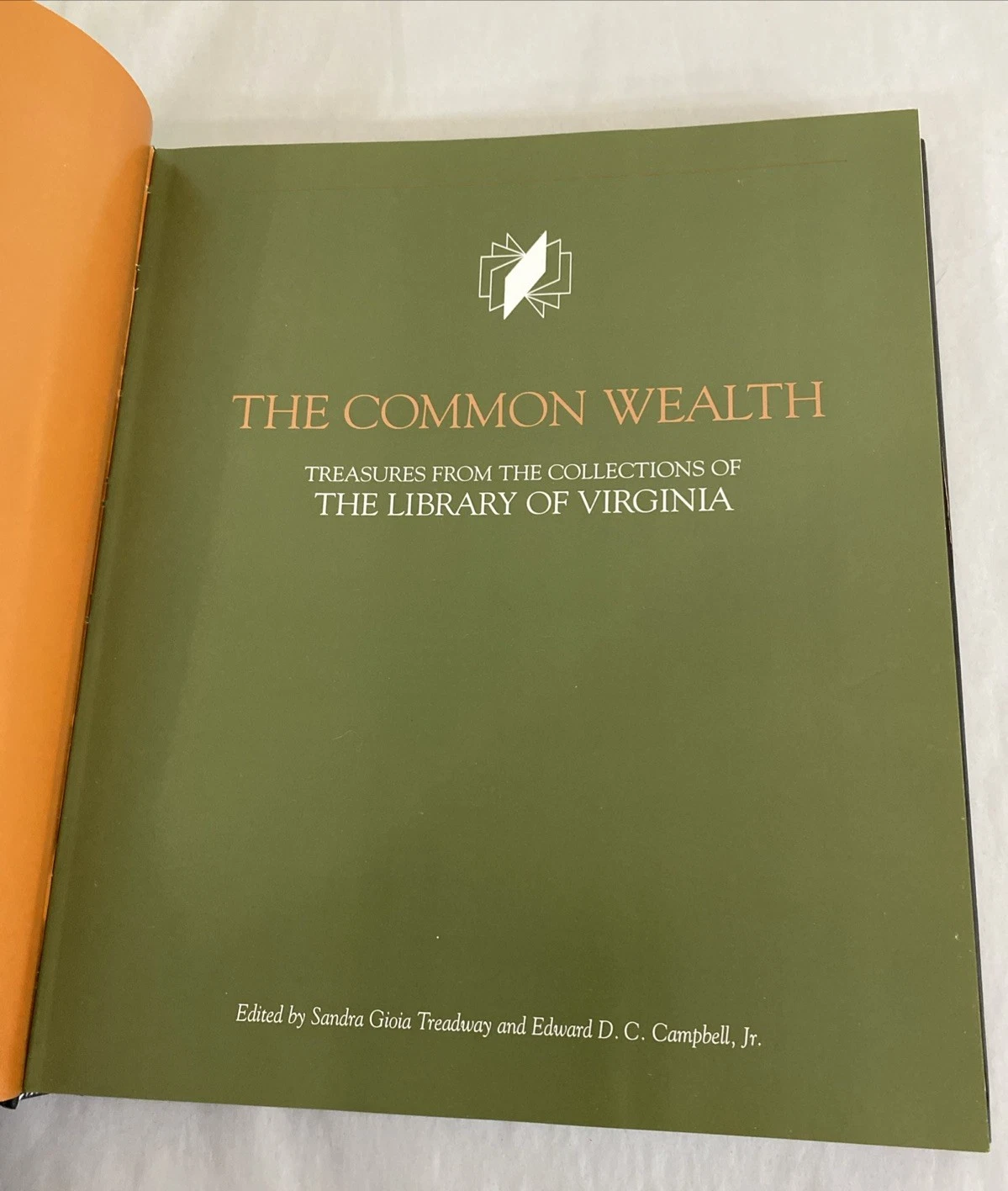 The Common Wealth: Library of Virginia Treasures 1997 HC/DJ Signed Judith Godwin - Image 7