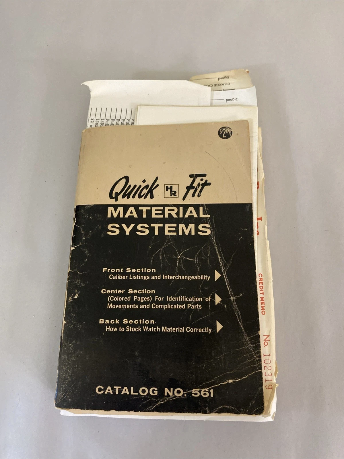 Quick Fit HR Material Systems Catalog #561 by Page & Wilson 1961 With Ephemera