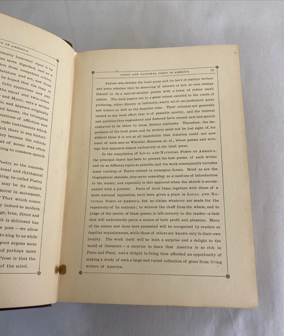 1890 Local and National Poets of America Herringshaw gilt edges illustrated book - Image 11