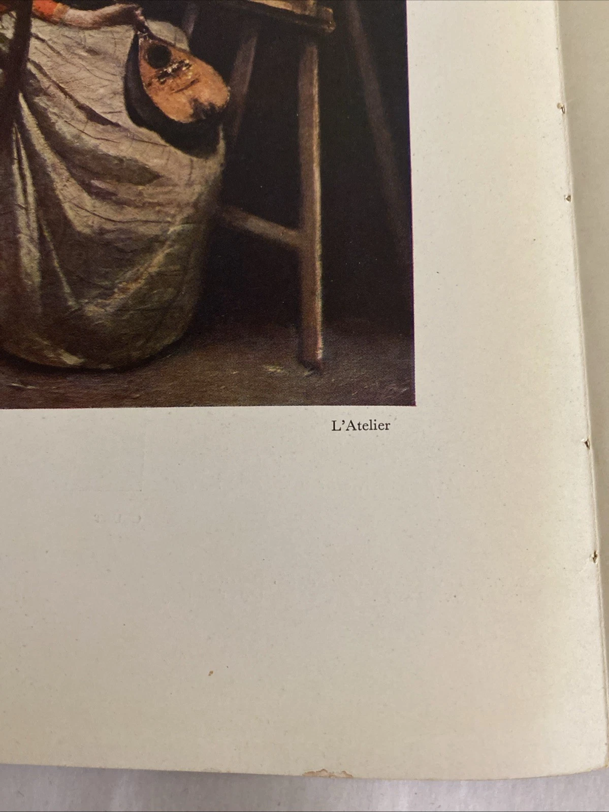 1939 Verve No.5-6 Manet Femme en bleu & Corot L'Atelier color plates bifolio - Image 6