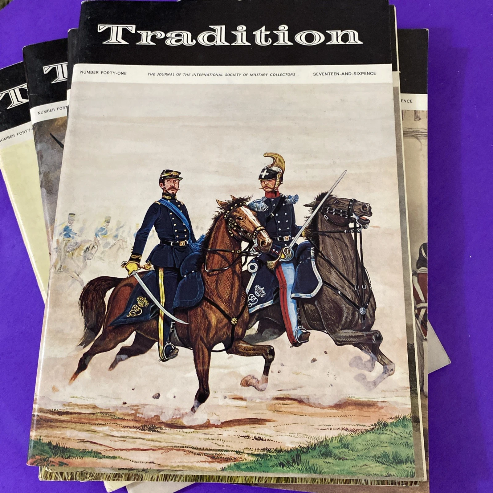 Tradition Magazine #40-49 Military Uniforms Wargaming 9 Issue Lot Missing No. 46 - Image 3
