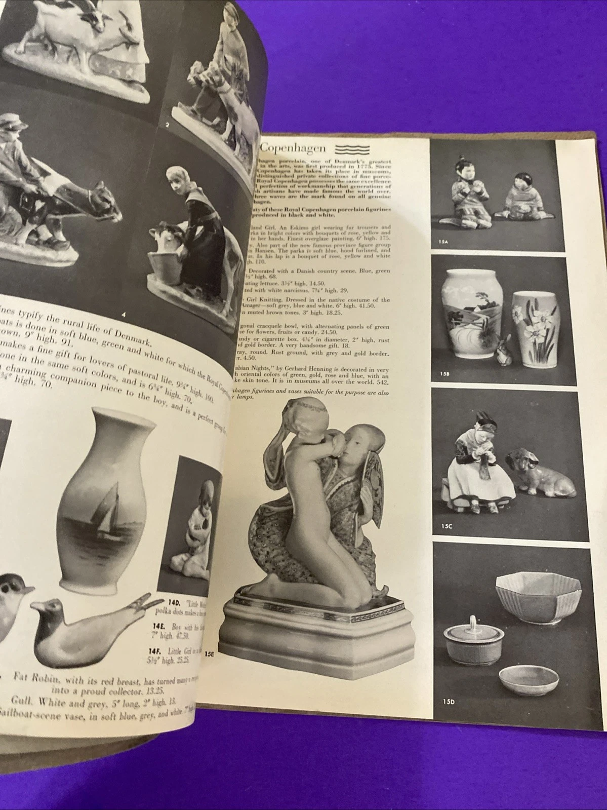 1950 Georg Jensen Fifth Avenue Catalog w Order Form Envelope MCM Silver NYC Gift - Image 5