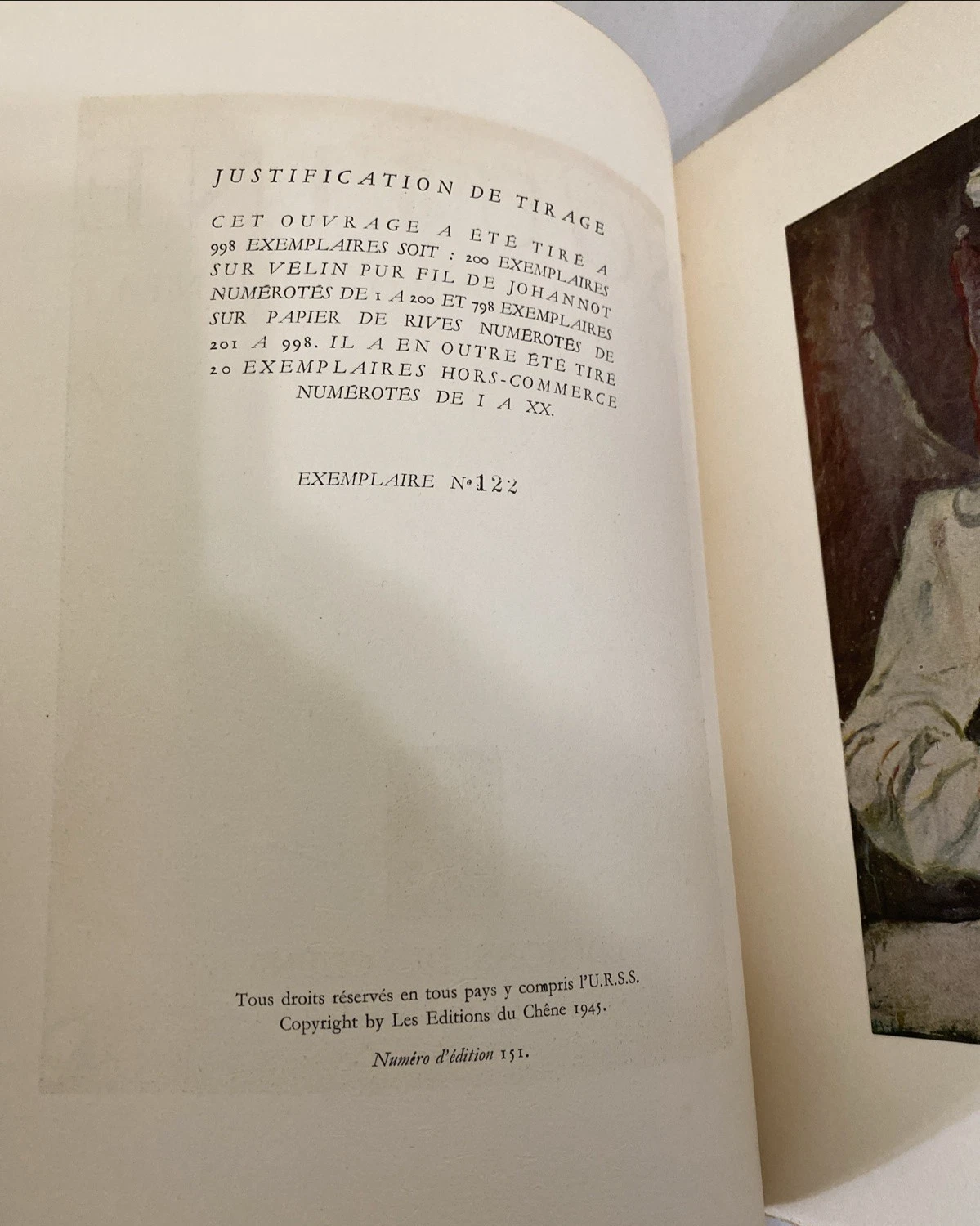 1945 Soutine by R. Cognat, Paris Editions du Chêne, Ltd Ed No. 122/200 - Image 9