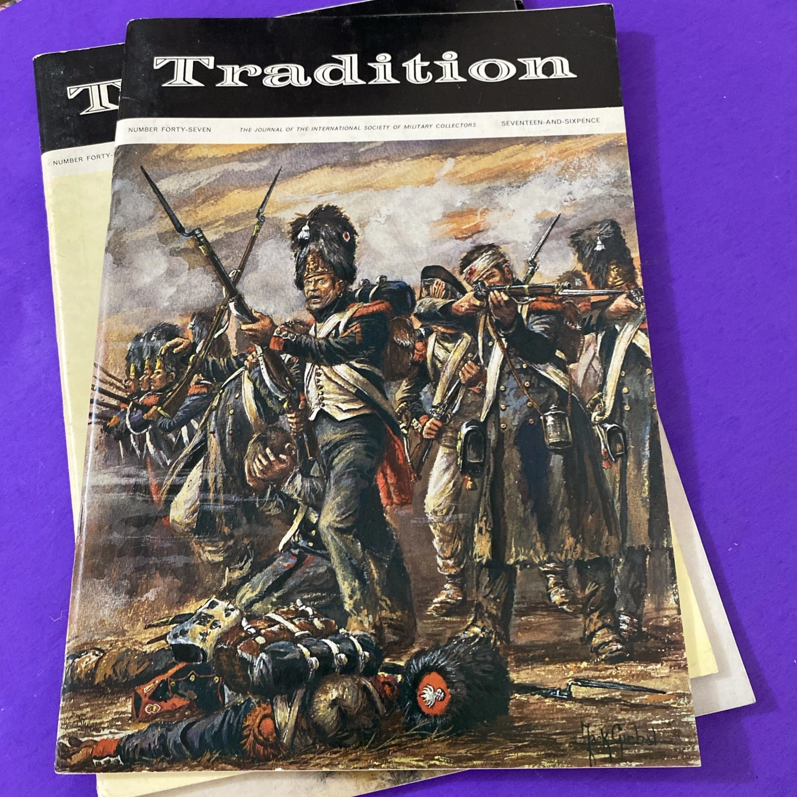 Tradition Magazine #40-49 Military Uniforms Wargaming 9 Issue Lot Missing No. 46 - Image 8