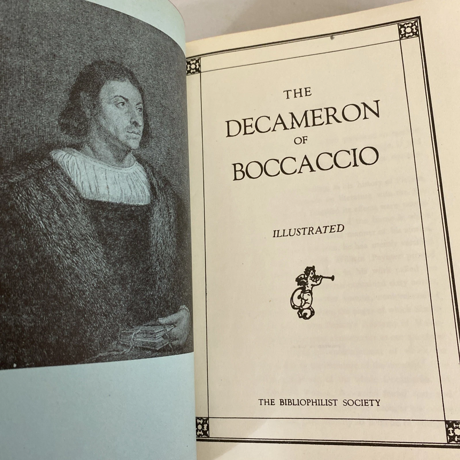 The Decameron of Boccaccio Bibliophilist Society 1930s Illustrated Edition - Image 5