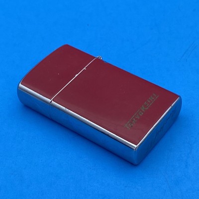 Vintage Tokyo Keiki Red Enamel Lighter Japan Rocky L STK Rare Promo Untested - Image 5