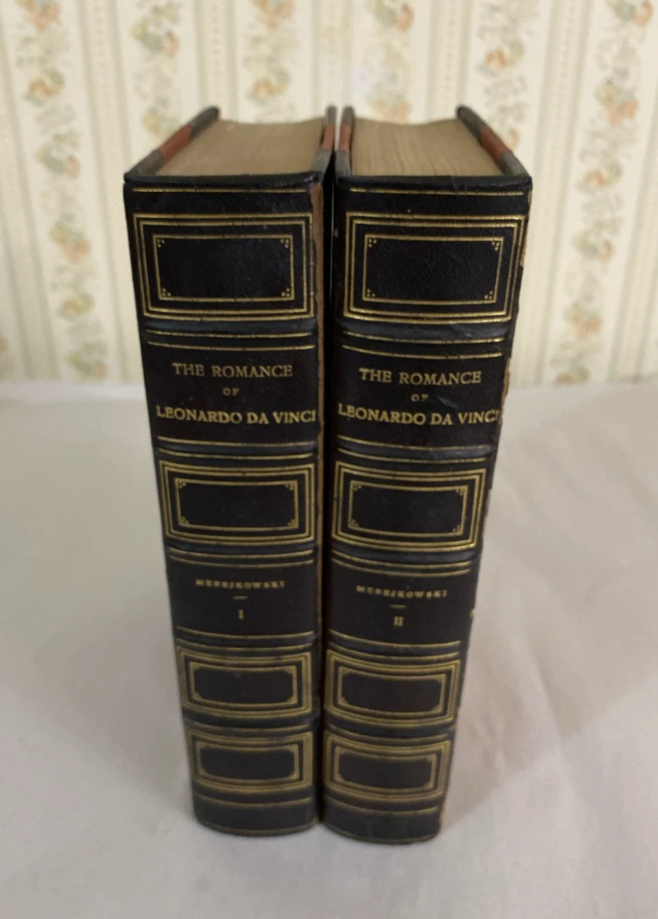 Romance of Leonardo da Vinci Merejkowski Putnam 2 Vol Set w/ 66 Illustrations HC