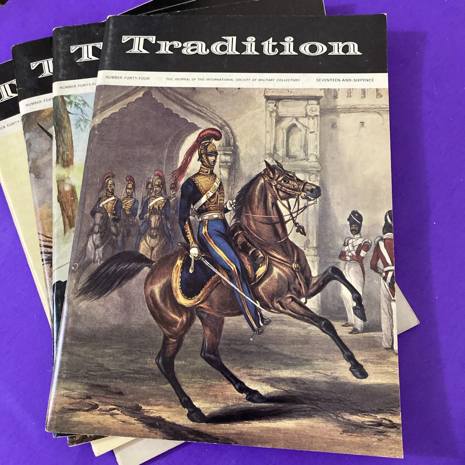 Tradition Magazine #40-49 Military Uniforms Wargaming 9 Issue Lot Missing No. 46 - Image 6