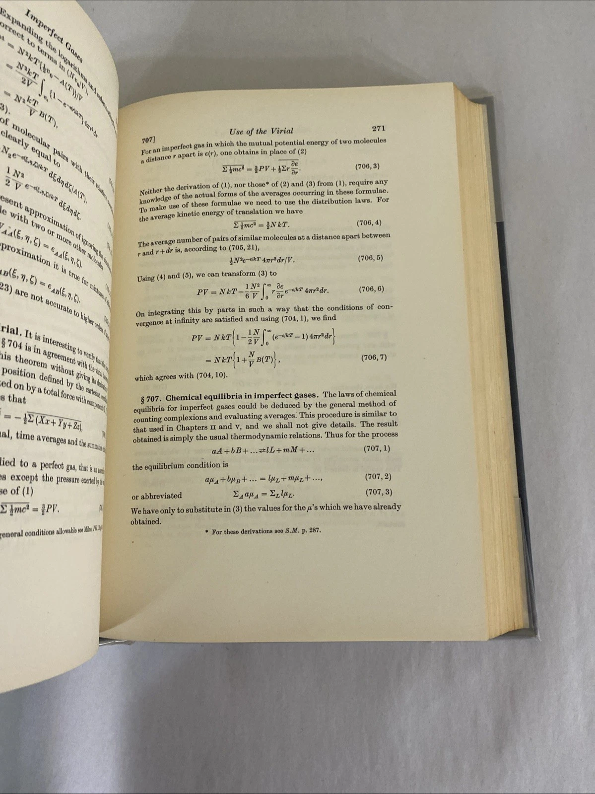 Statistical Thermodynamics Fowler Guggenheim 1952 3rd Imp HC + Poly Rcpt BklynNY - Image 10