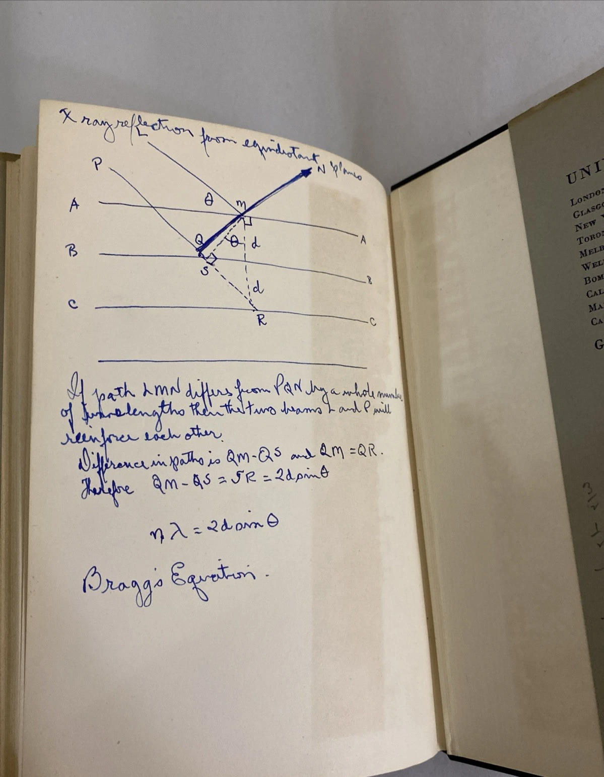 Elementary Wave Mechanics Heitler 1950 Oxford Clarendon HC w/ DJ, Brookhaven BNL - Image 9