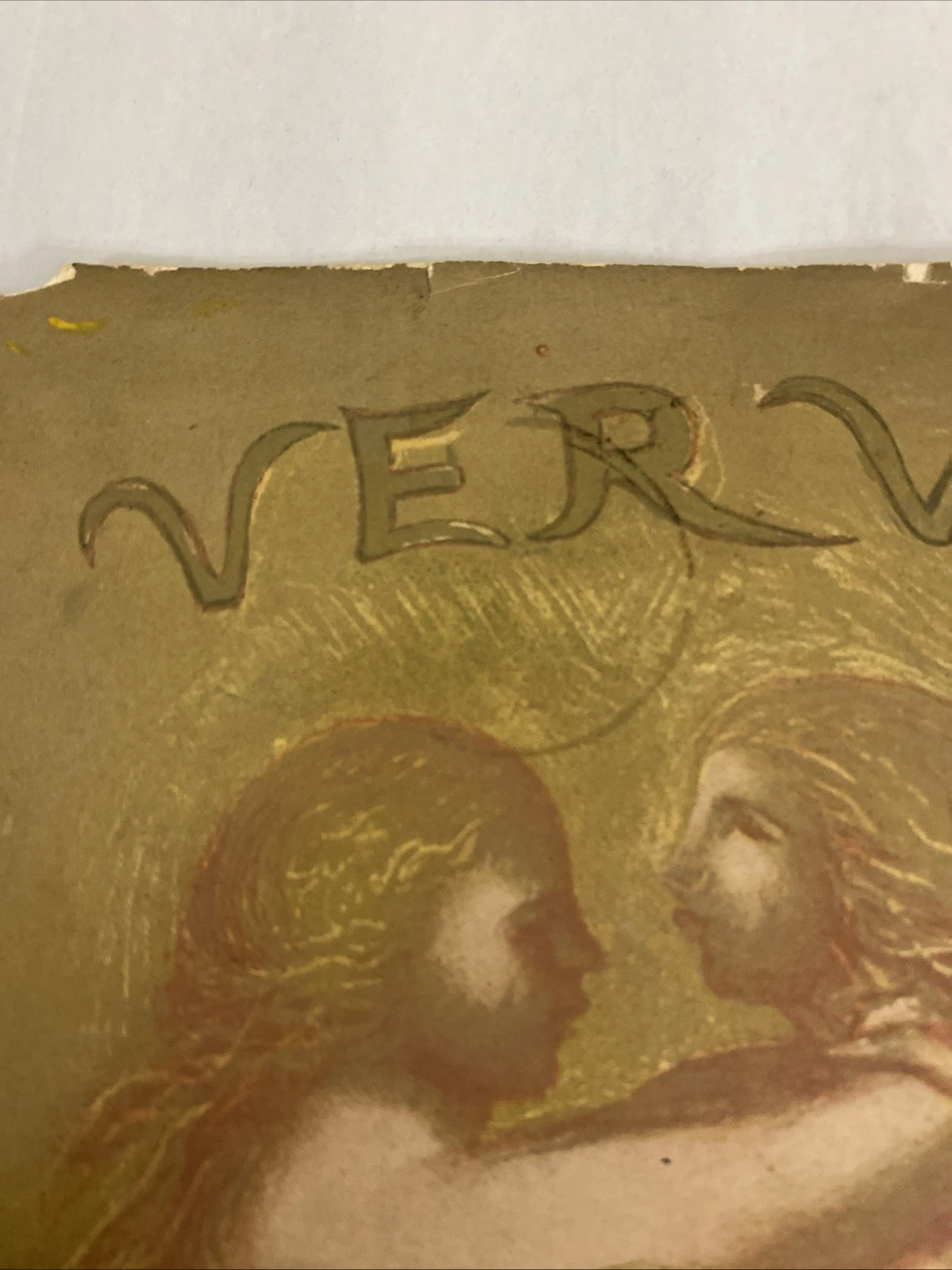 Aristide Maillol Two Nymphs Verve 1939 Front Cover Lithograph Printed Wraps - Image 6