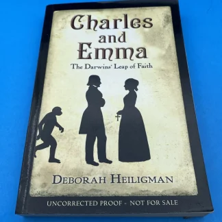 Charles and Emma ARC Uncorrected Proof w/ Tim Jones Publisher Note Holt 2009 1st