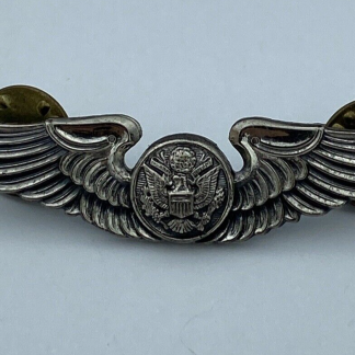 United States Air Force WW2 Wings Badge Aircrew. N.S. Meyer Inc. NY.
