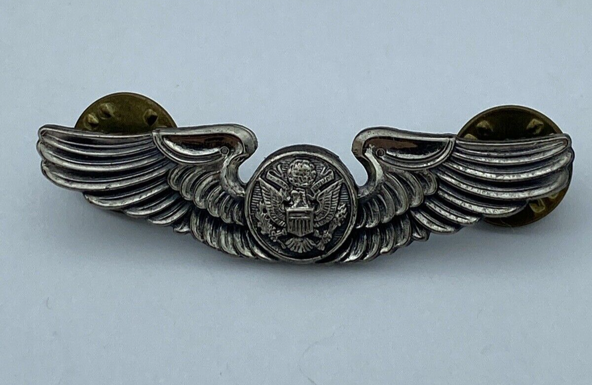 United States Air Force WW2 Wings Badge Aircrew. N.S. Meyer Inc. NY.