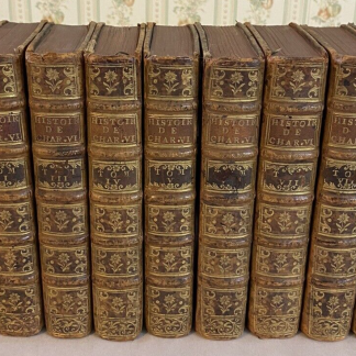 Histoire Et Regne De Charles VI - 1753 - 1st Edition - 9 Volumes Complete