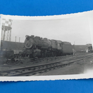 British Railways King Cross, Locomotive - Vintage Train Railroad Photo