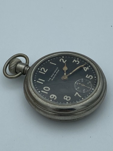 Antique The New Haven Minute Man Pocket Watch Parts / Repair - Image 7