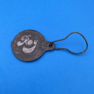 Vintage '70s Pewter Roy Clark Celebrity Golf Classic Bag Tag