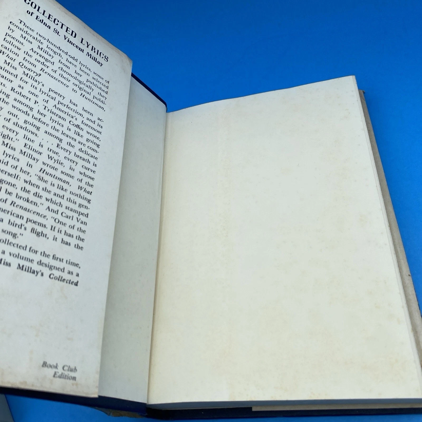 Edna St. Vincent Millay Collected Lyrics Sonnets 2 Vol Book Club Harper Row Set - Image 4