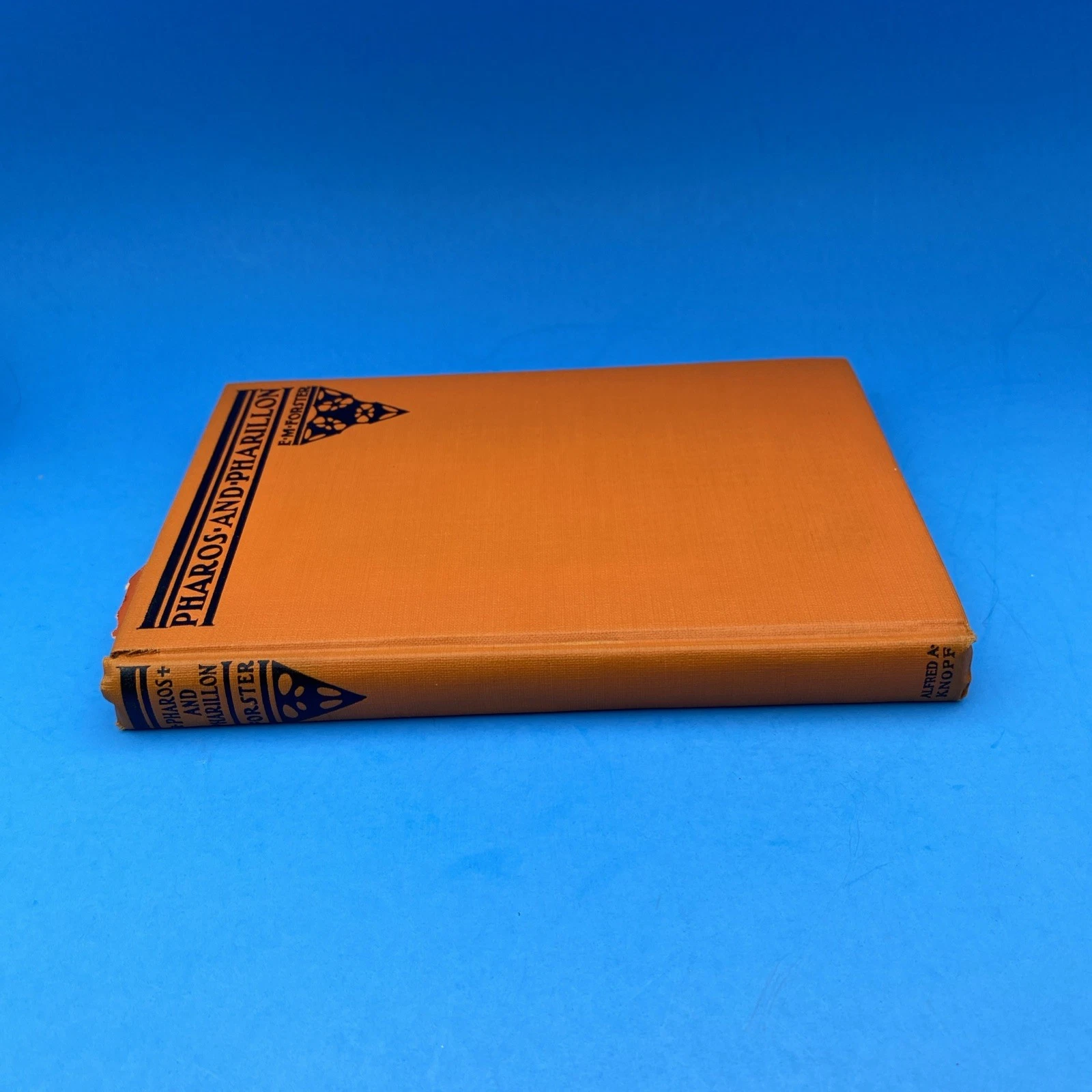 1923 E.M. Forster Pharos and Pharillon 1st American Edition Knopf HC - Image 12