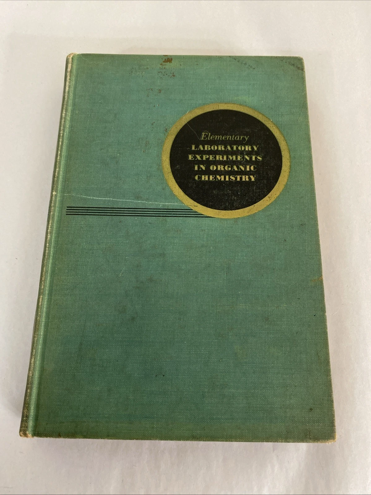 1940 Macmillan Elementary Organic Chem LabManual Adams & Johnson Poly Brooklyn N - Image 2