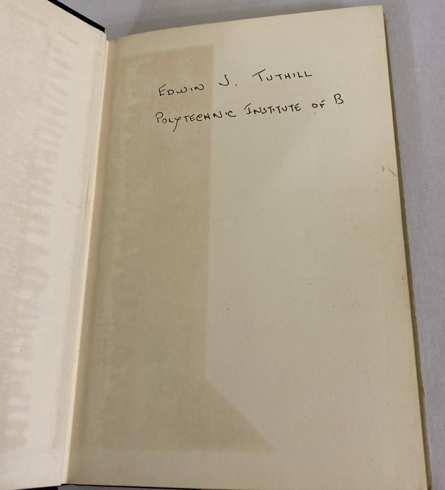 Elementary Wave Mechanics Heitler 1950 Oxford Clarendon HC w/ DJ, Brookhaven BNL - Image 3