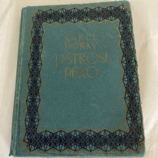 1912 Karel Horky Pstrosi Pero Prague Czech Art Nouveau Book Otto Stafl