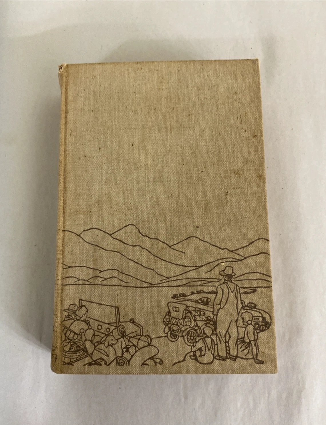 The Grapes of Wrath Steinbeck Viking Press 4th Printing April 1939 Cloth NoDJ HC - Image 4