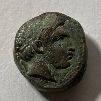 Ancient Greek Coin Kings of Macedon Philip II AE18 Apollo Horseman