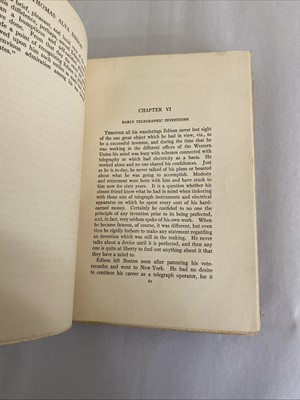 1908 Thomas Alva Edison: Sixty Years Of An Inventor's Life by Jones, Biography - Image 9