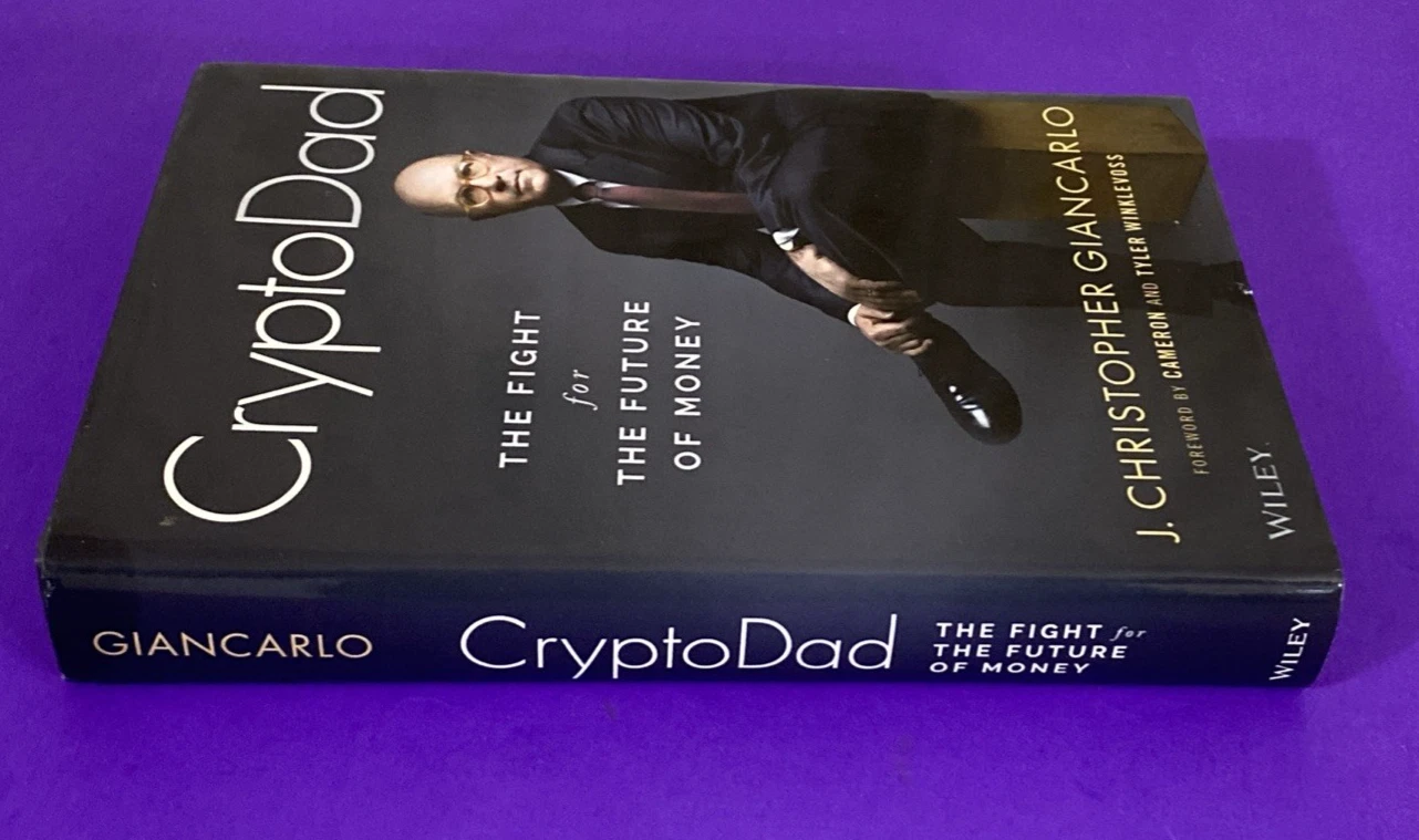 Signed CryptoDad J Christopher Giancarlo HC DJ 2021 Crypto Regulation Book Wiley - Image 8