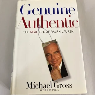Signed 1st/1st Genuine Authentic Michael Gross Ralph Lauren Biography HC DJ 2003
