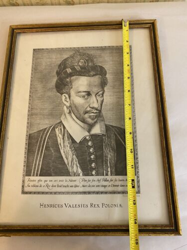 Rare Print of "Henri III, King of France" by Jerome Wierix – Fototyp A. Gotza Ed - Image 6