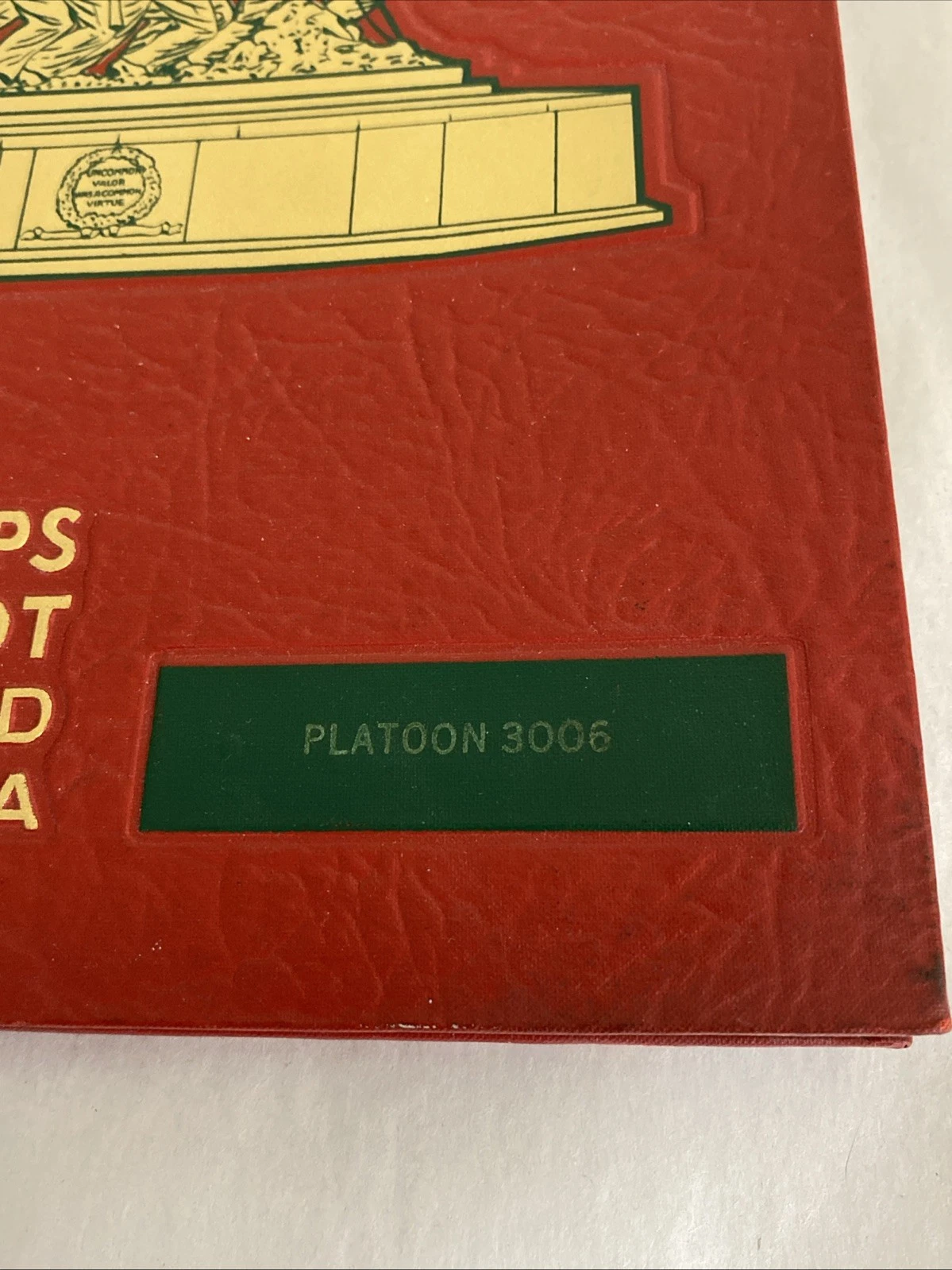 1965 USMC Parris Island Platoon 3006 Yearbook w Photo & 1966 NYC Grad Sheet Set! - Image 2