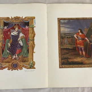 Verve 1939 Official Portraits bifolio: Francois I, Ingres Bonaparte, royal art