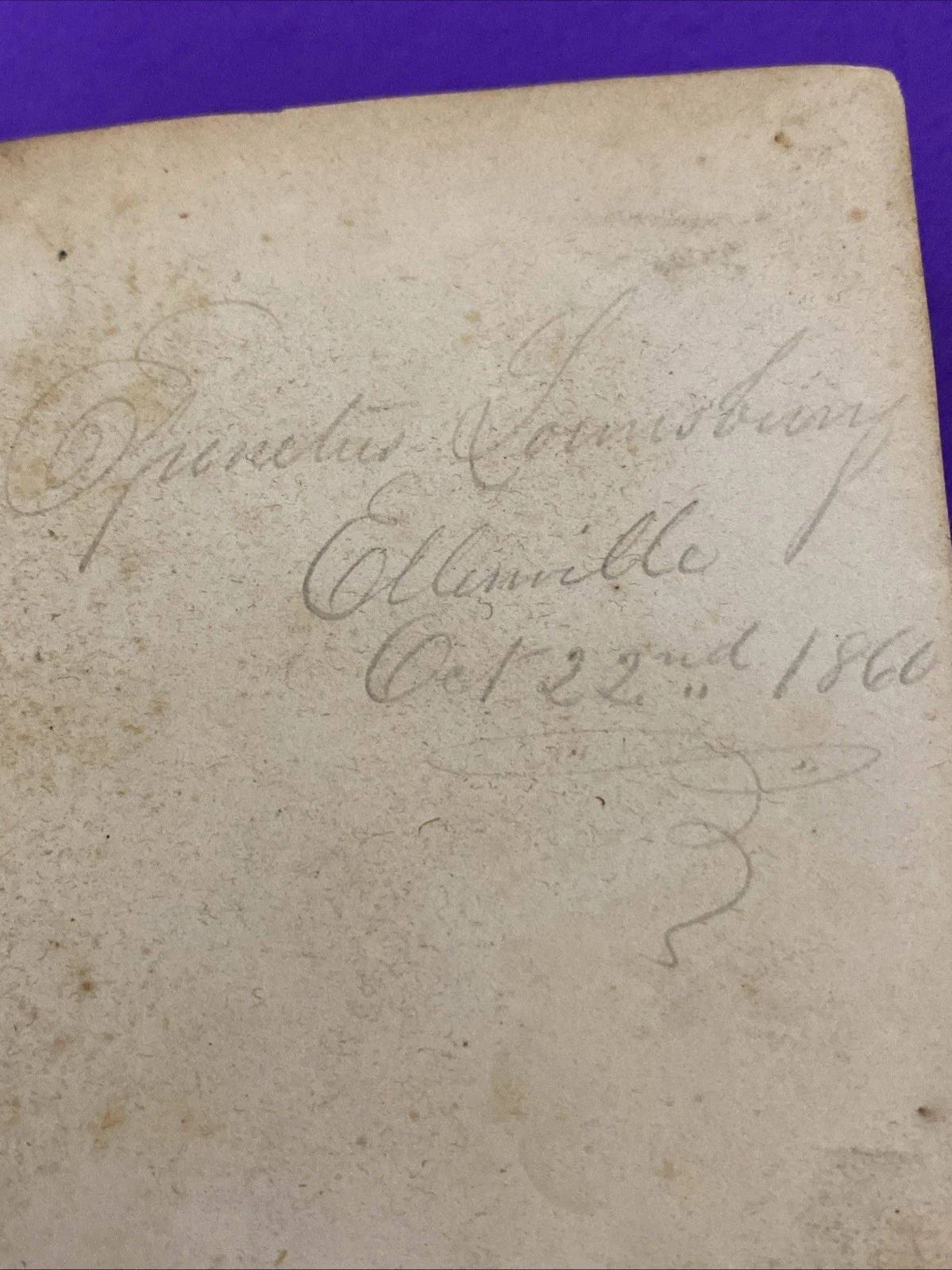1860 Wells Every Man His Own Lawyer Form Book Patriotic Boards Ellenville NY USA - Image 4