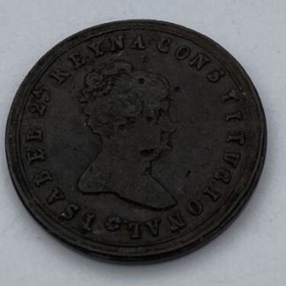 Isabel II 1º de Dice 1843