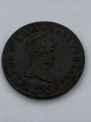 Isabel II 1º de Dice 1843